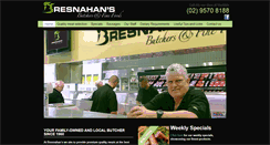 Desktop Screenshot of bresnahans.com.au
